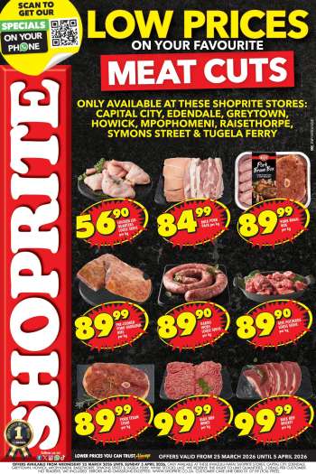Shoprite catalogue  - 25/03/2026 - 05/04/2026.
