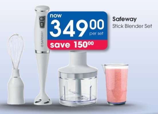 Safeway Stick Blender Set