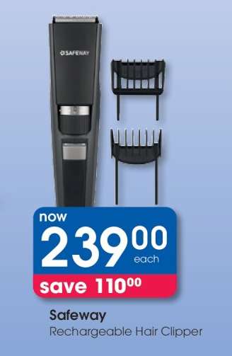 Safeway Rechargeable Hair Clipper