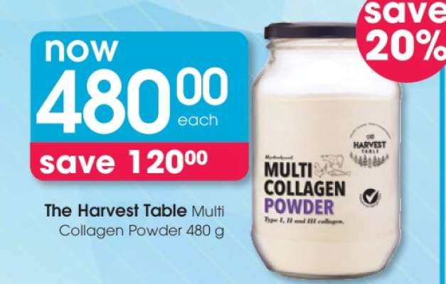 The Harvest Table Multi Collagen Powder 480 g