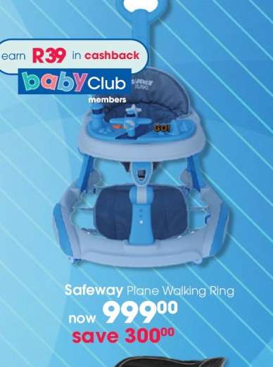 Safeway Plane Walking Ring