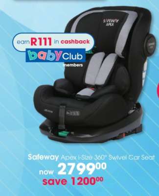 Safeway Apex i-Size 360° Swivel Car Seat