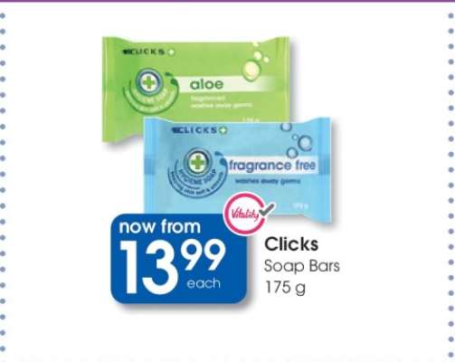 Clicks Soap Bars