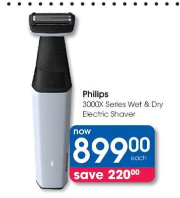 Philips 3000X Series Wet & Dry Electric Shaver