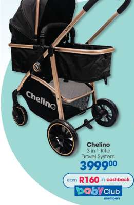 Chelino 3 in 1 Kite Travel System
