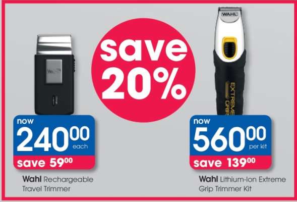 Wahl Rechargeable Travel Trimmer