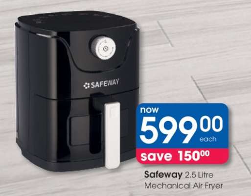 Safeway 2.5 Litre Mechanical Air Fryer