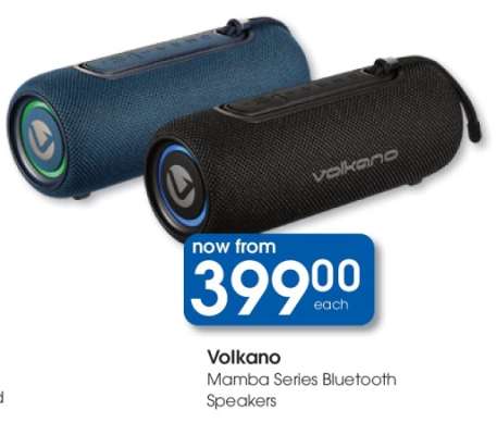 Volkano Mamba Series Bluetooth Speakers