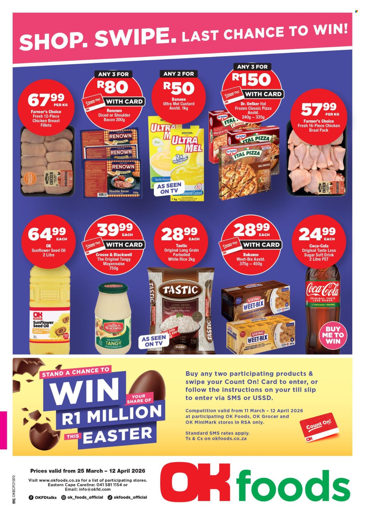 OK Foods specials - 25/03/2026 - 12/04/2026. Page 1
