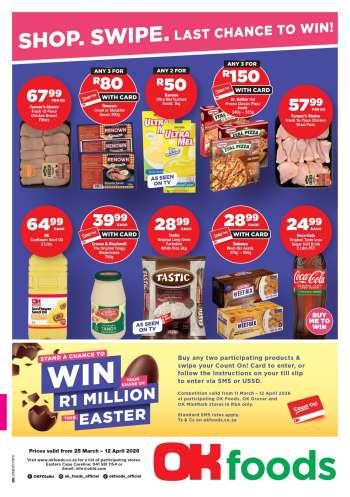 OK Foods catalogue  - 25/03/2026 - 12/04/2026.