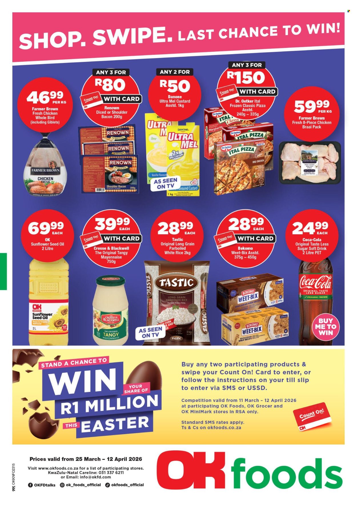 OK Foods specials - 25/03/2026 - 12/04/2026. Page 1