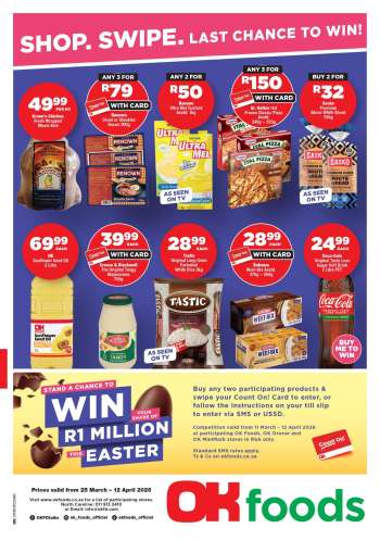 OK Foods catalogue  - 25/03/2026 - 12/04/2026.