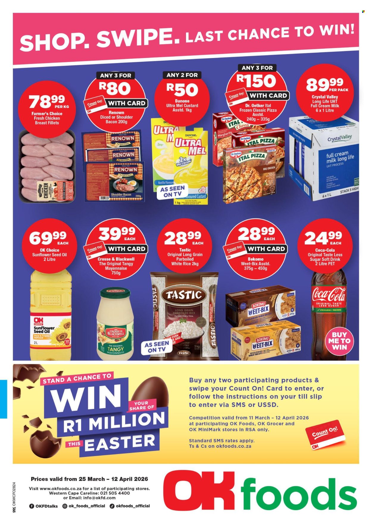 OK Foods specials - 25/03/2026 - 12/04/2026. Page 1