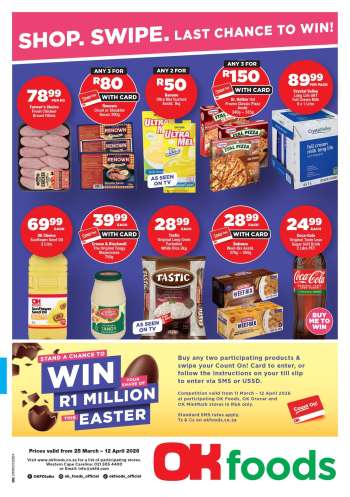 OK Foods catalogue  - 25/03/2026 - 12/04/2026.