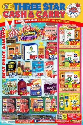 thumbnail - Three Star Cash and Carry catalogue