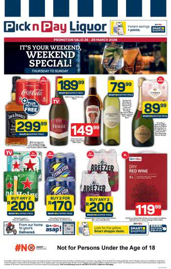 Pick n Pay catalogue  - 26/03/2026 - 29/03/2026.