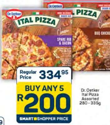 Dr. Oetker Ital Pizza Assorted 280 - 335g