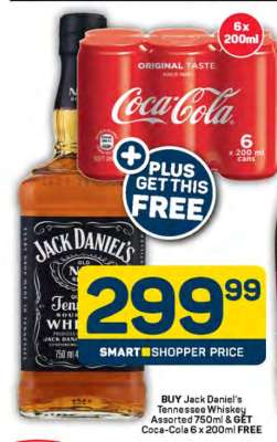 Jack Daniel's Tennessee Whiskey Assorted 750ml