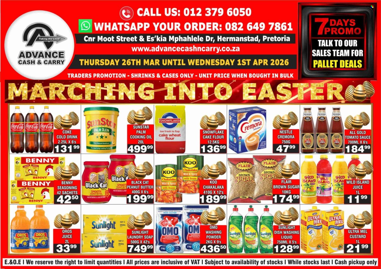 Advance Cash & Carry specials - 26/03/2026 - 01/04/2026. Page 1