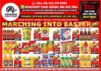 Advance Cash & Carry catalogue  - 26/03/2026 - 01/04/2026.