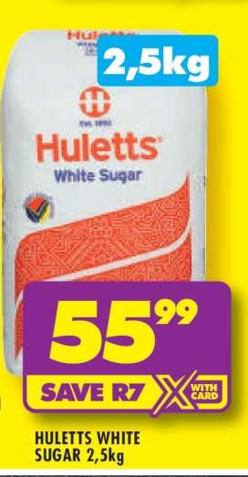 Huletts White Sugar 2.5kg