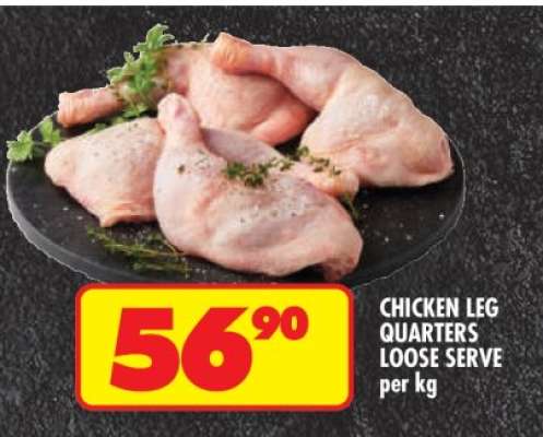 CHICKEN LEG QUARTERS LOOSE SERVE