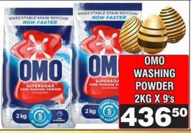 OMO Washing Powder 2kg x 9's