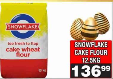 SNOWFLAKE Cake Flour 12.5kg
