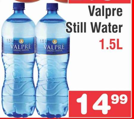 VALPRÉ STILL WATER 1,5ℓ