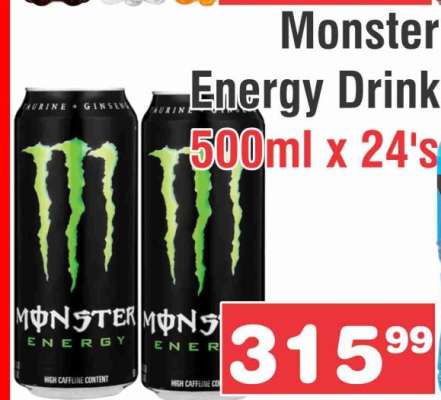 MONSTER ENERGY DRINK