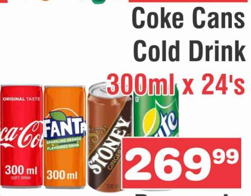 Coke Cans Cold Drink