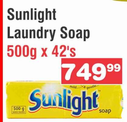 Sunlight Laundry Soap