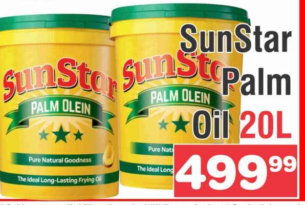 SunStar Palm Oil 20L