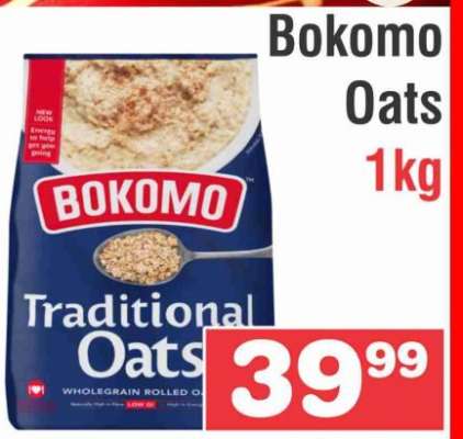 Bokomo Oats 1kg