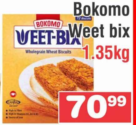 Bokomo Weet-Bix 1.35kg