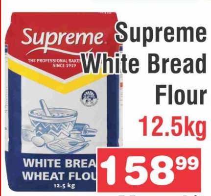 Supreme White Bread Flour 12.5kg