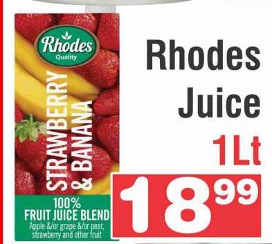 Rhodes juice
