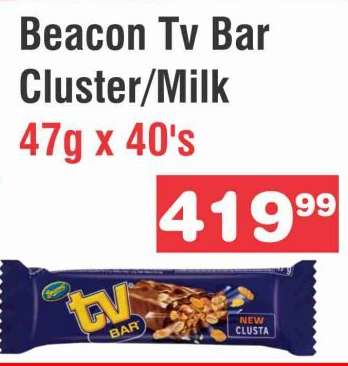 Beacon Tv Bar Cluster/Milk