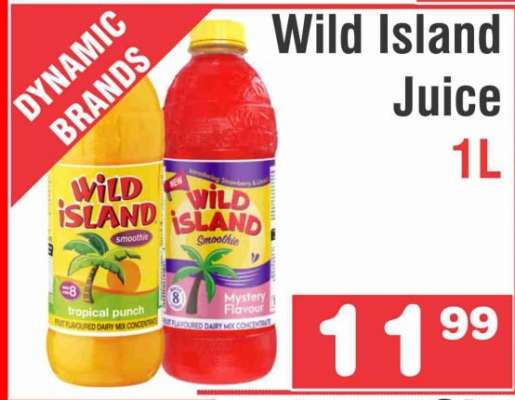 WILD ISLAND JUICE 1L