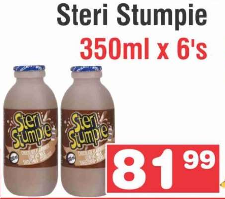 Steri Stumpie 350ml x 6's