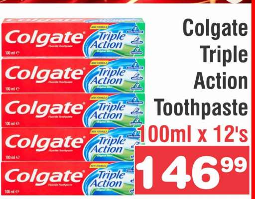 Colgate Triple Action Toothpaste
