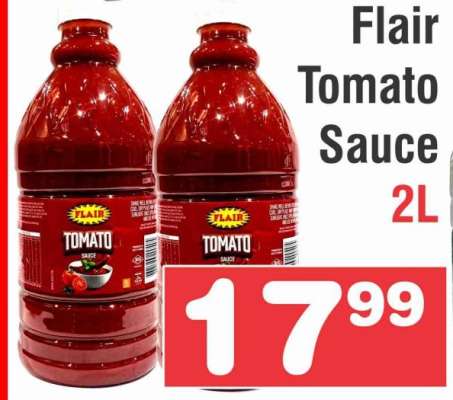 Flair Tomato Sauce 2L