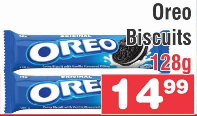 OREO BISCUITS 128G