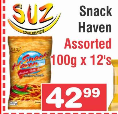 Snack Haven Assorted 100g x 12's