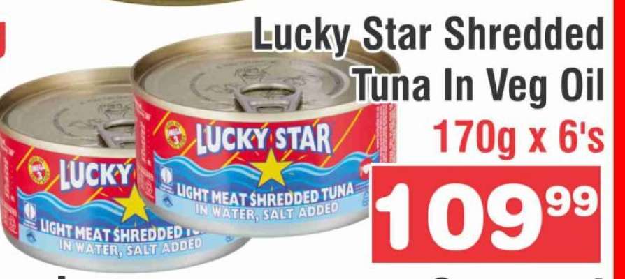 Lucky Star Shredded Tuna In Veg Oil