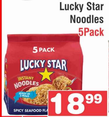 Lucky Star Noodles 5Pack