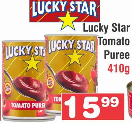 Lucky Star Tomato Puree 410g