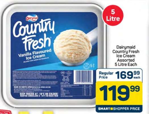Dairymaid Country Fresh Ice Cream Assorted