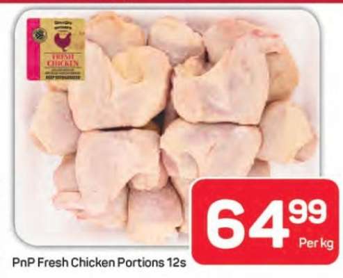 PnP Fresh Chicken Portions 12s