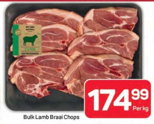 Bulk Lamb Braai Chops